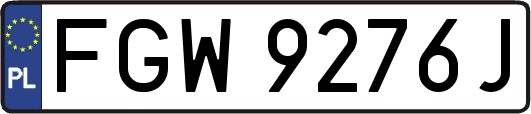 FGW9276J