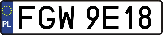 FGW9E18