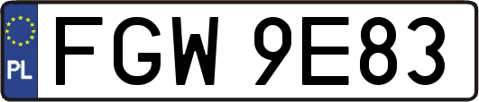 FGW9E83