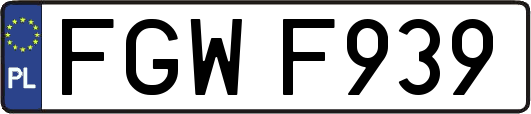 FGWF939