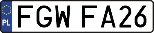 FGWFA26