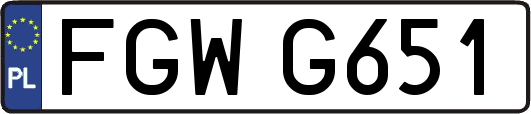 FGWG651