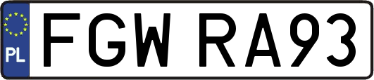 FGWRA93
