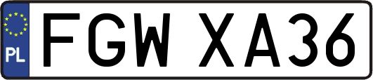 FGWXA36