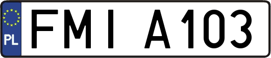 FMIA103
