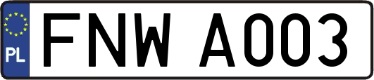 FNWA003