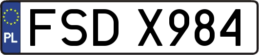 FSDX984