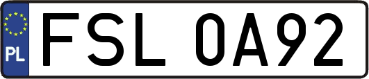 FSL0A92