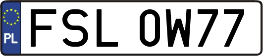 FSL0W77