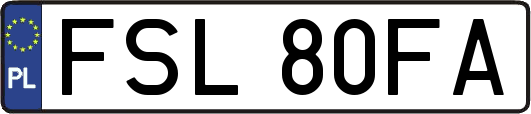 FSL80FA