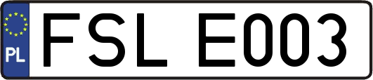 FSLE003