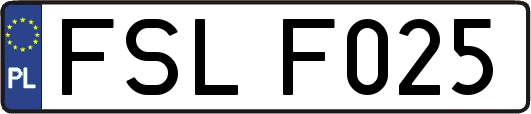 FSLF025