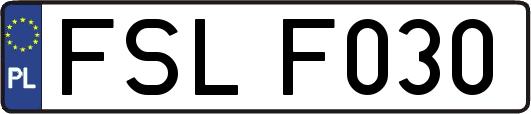 FSLF030