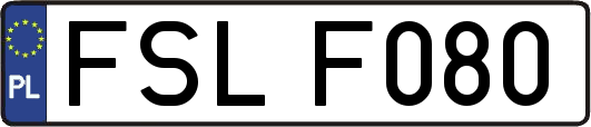 FSLF080