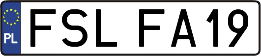 FSLFA19