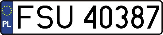 FSU40387
