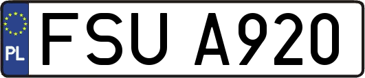 FSUA920