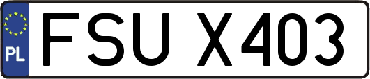 FSUX403