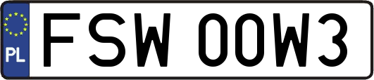 FSW00W3