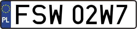 FSW02W7