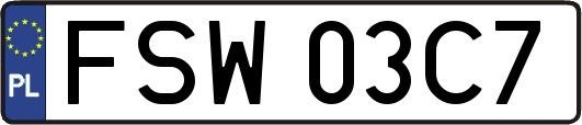 FSW03C7