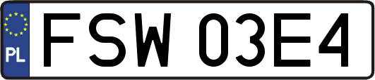 FSW03E4