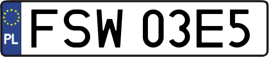 FSW03E5