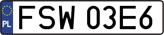 FSW03E6