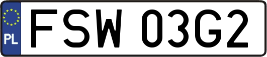 FSW03G2