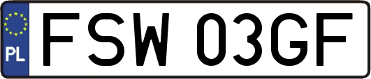 FSW03GF