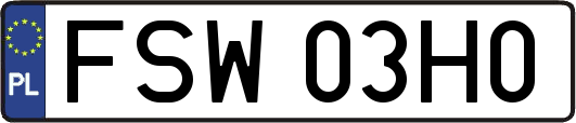 FSW03H0