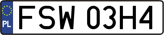 FSW03H4
