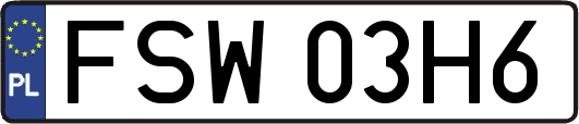 FSW03H6