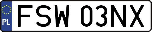 FSW03NX
