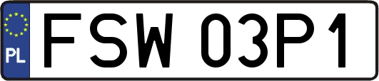 FSW03P1