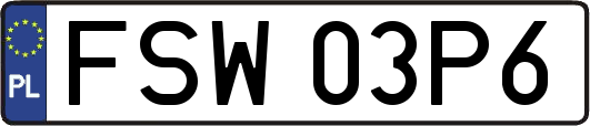 FSW03P6