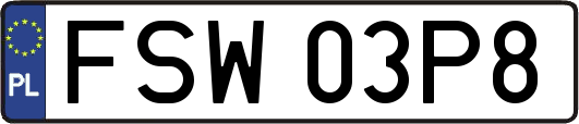 FSW03P8