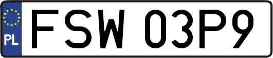 FSW03P9