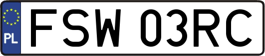 FSW03RC