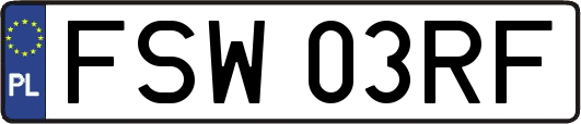 FSW03RF