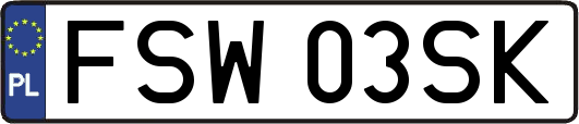 FSW03SK