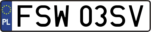FSW03SV