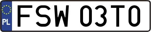 FSW03T0