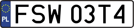 FSW03T4