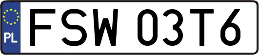 FSW03T6
