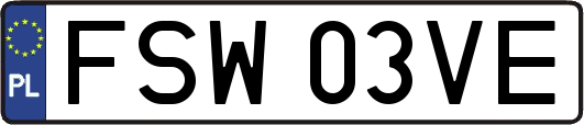 FSW03VE
