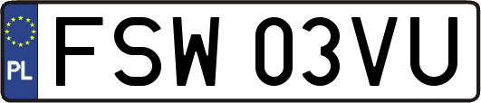 FSW03VU