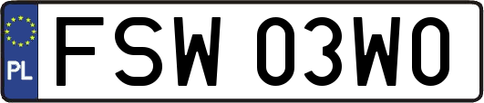 FSW03W0