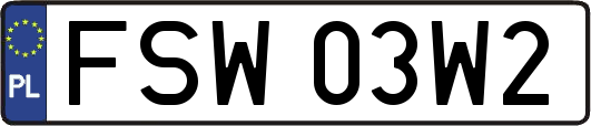 FSW03W2