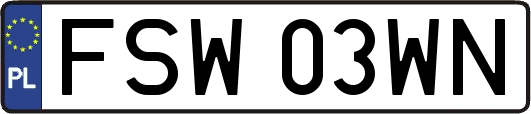 FSW03WN
